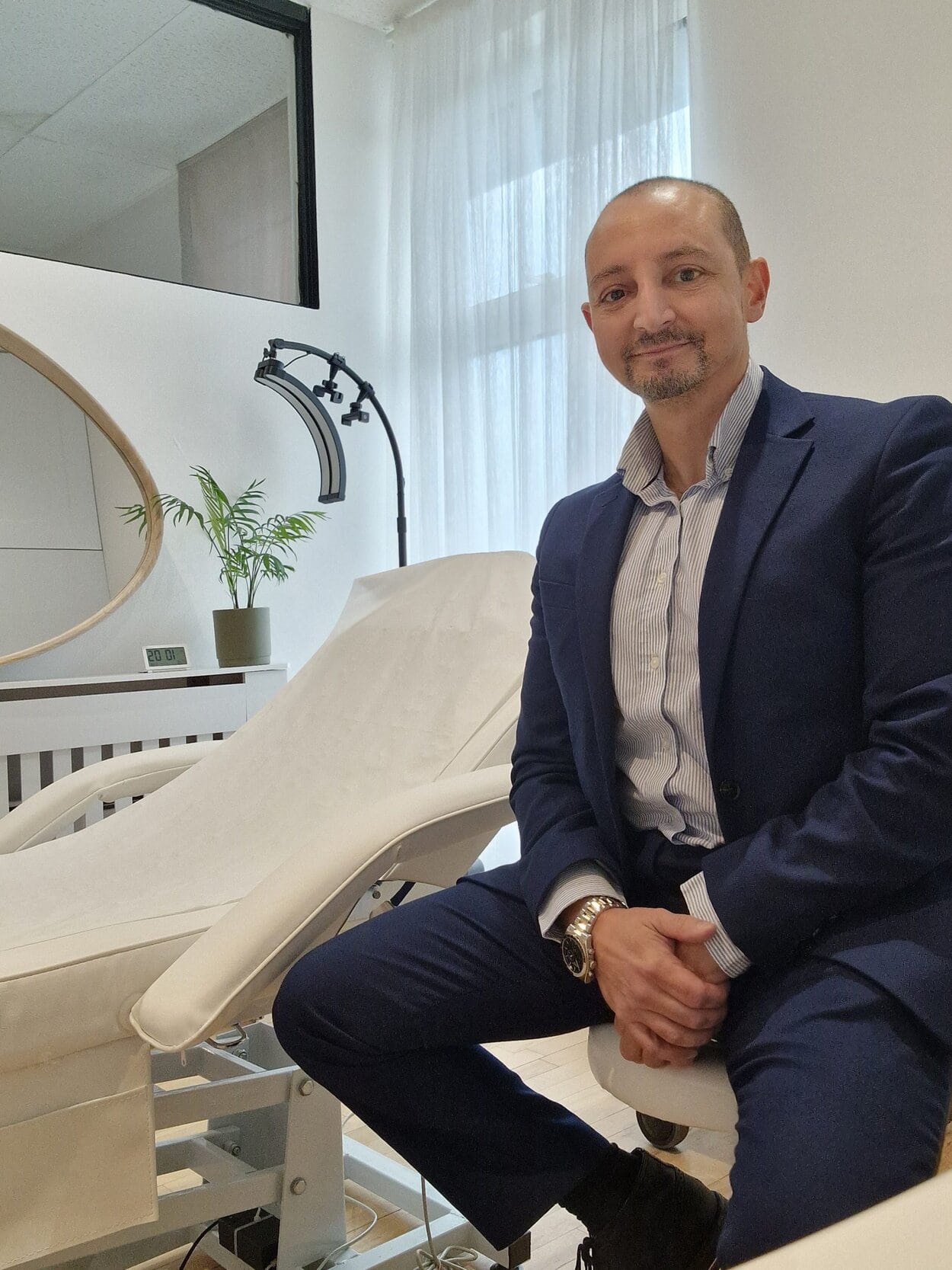 Dr. Sam Ghazawy, Clinical director, edenMed Clinic, Chelsea, Bournemouth, medical aesthetic clinic